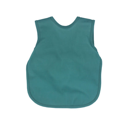 BapronBaby Minimalist Pine Bapron - No Neck Tie Safer Bib for Baby & Toddler - Soft Waterproof Stain Resistant - Machine Washable - Sz Baby/Toddler 6m-3T