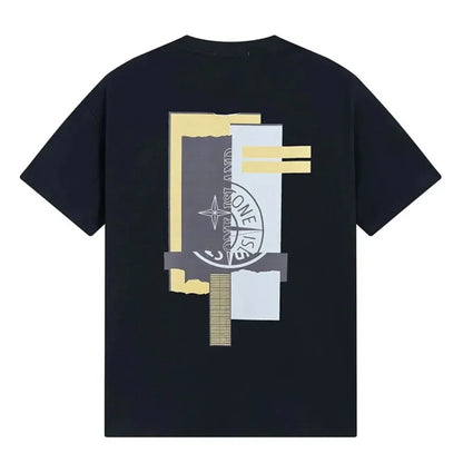 Camiseta de Manga Corta de Algodón Puro para Hombre y Mujer, Prenda de Marca a la Moda para el Verano