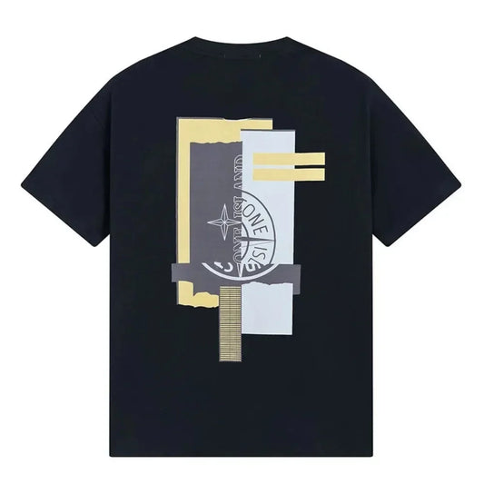 Camiseta de Manga Corta de Algodón Puro para Hombre y Mujer, Prenda de Marca a la Moda para el Verano