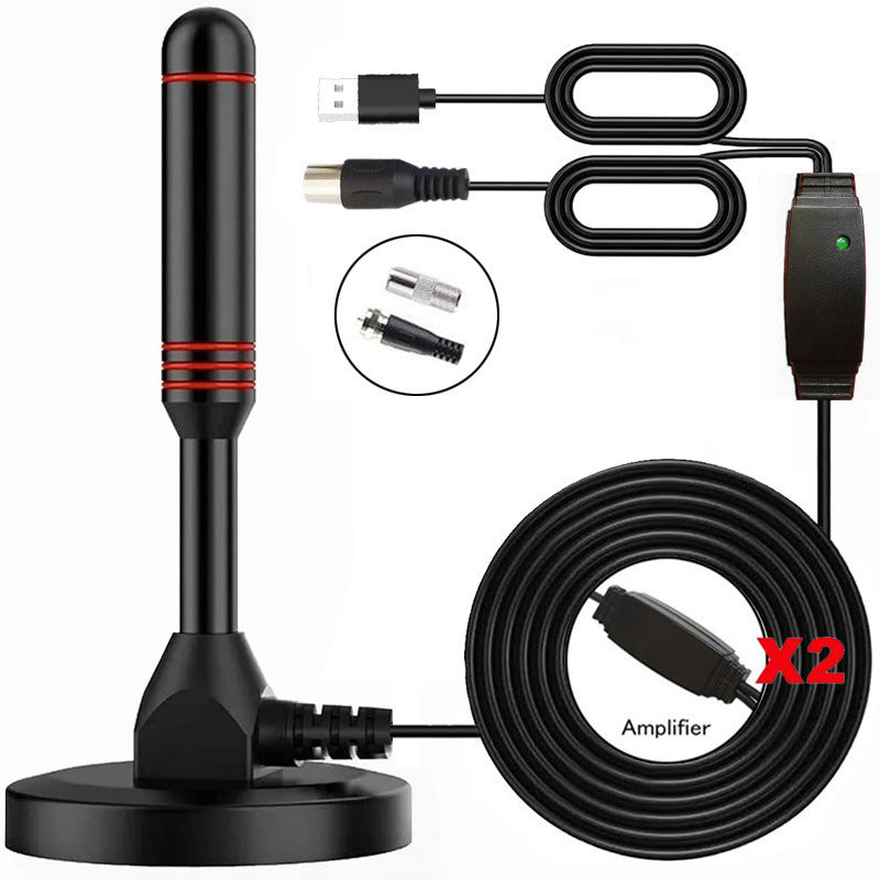 Antena de TV para Interior/Exterior con Ventosa DTMB DVB-T2