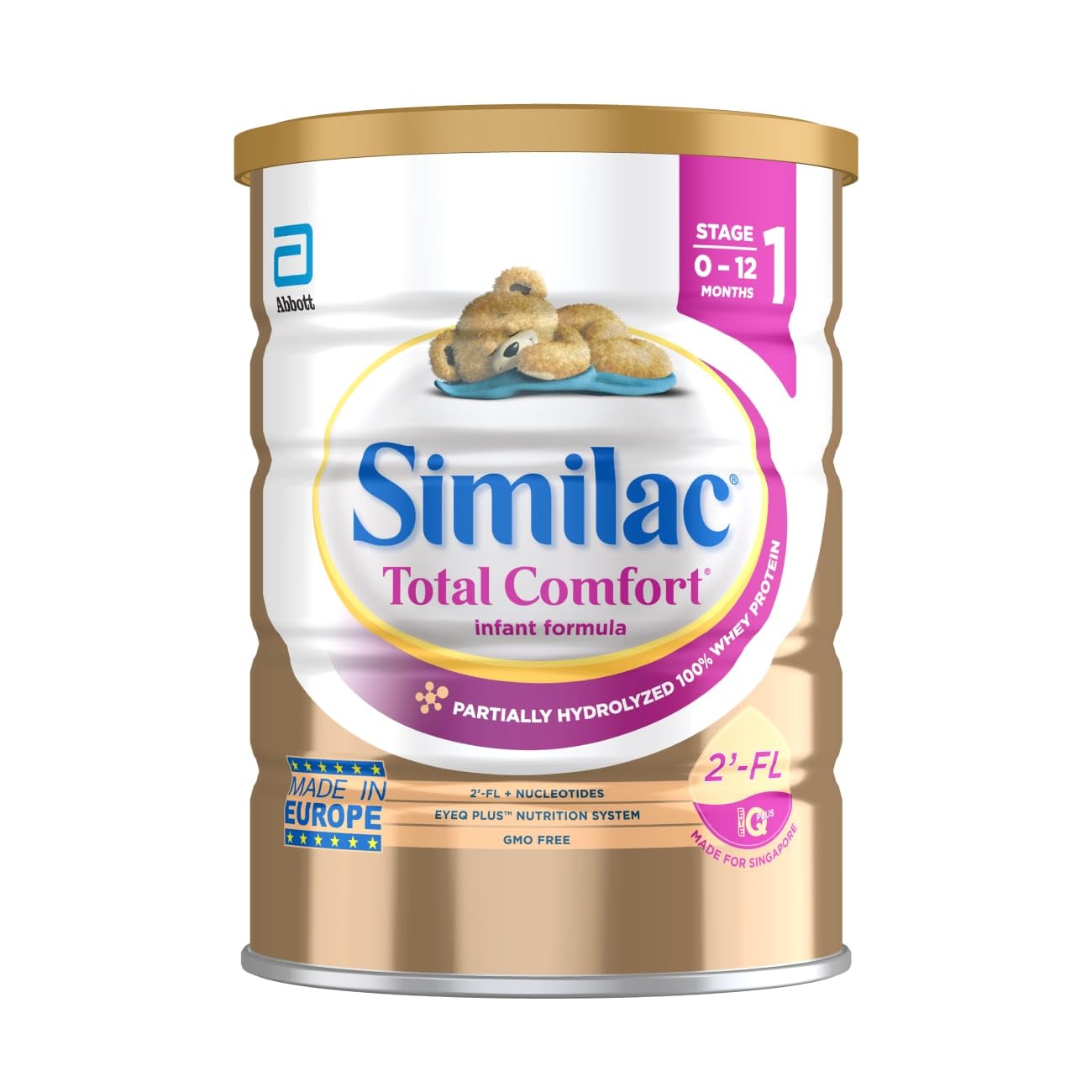 Similac Total Comfort* Infant Formula Imported Easy-to-Digest Baby Formula Powder Non-GMO 820 g (28.9 oz) Can