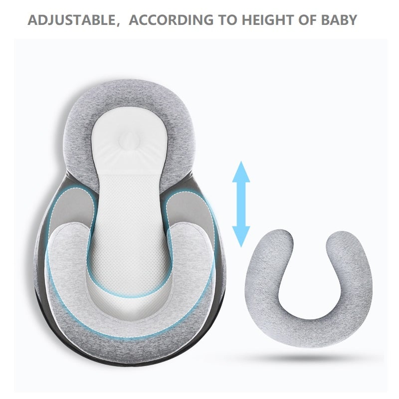 Anti-Reflux Baby Slope Pillow for Comfortable Feeding