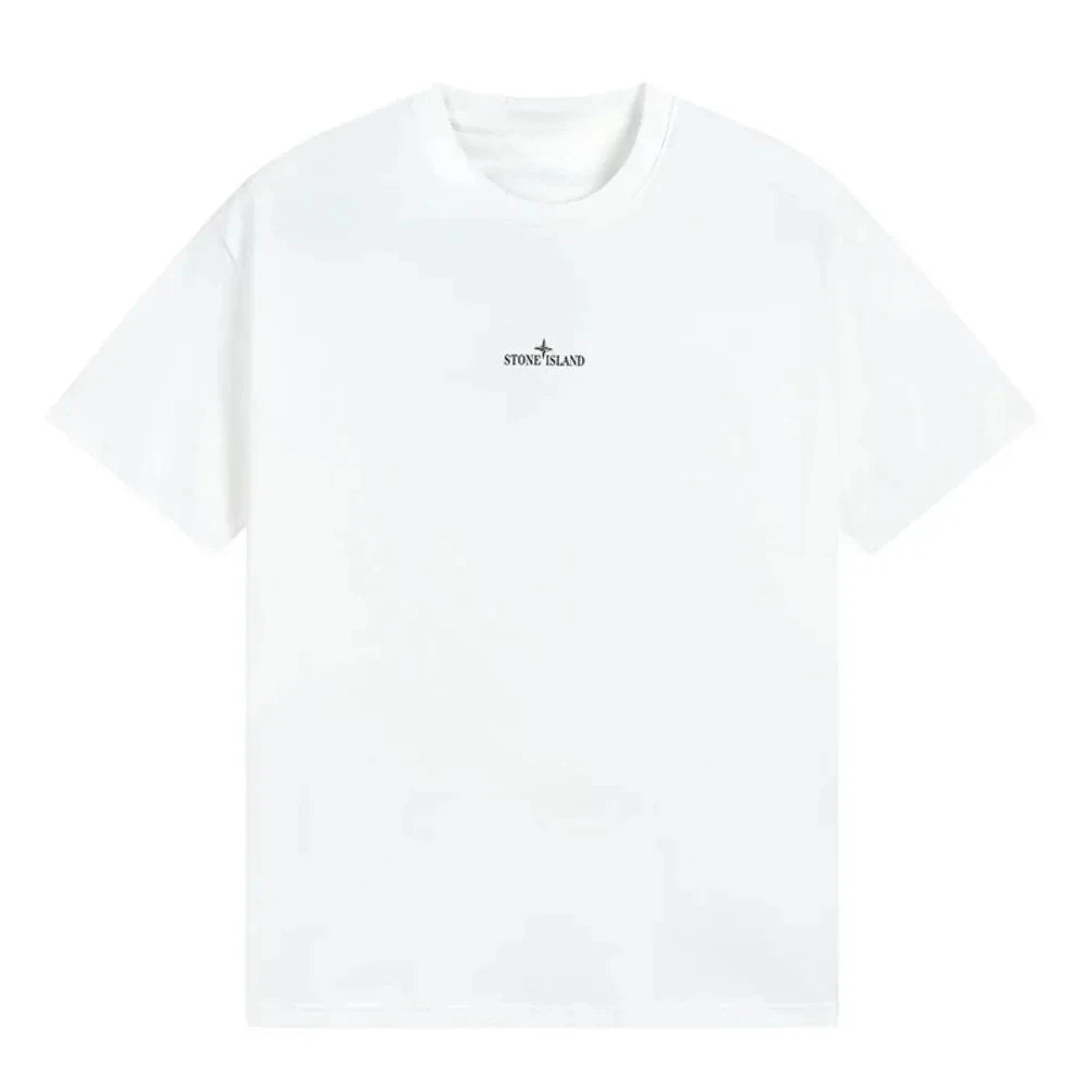 Camiseta de Manga Corta de Algodón Puro para Hombre y Mujer, Prenda de Marca a la Moda para el Verano